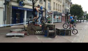 Le vélo club Saint-Lô Pont-Hébert en démonstration 