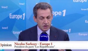 Nicolas Sarkozy: « Cette grève est un scandale. »