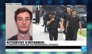 Turquie : le groupe terroriste kurde TAK revendique l'attentat d'Istanbul