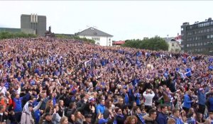 Euro 2016 : la victoire de l'Islande contre l'Angleterre vue depuis Reykjavik