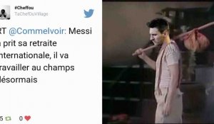 Argentine : Lionel Messi prend sa retraite internationale