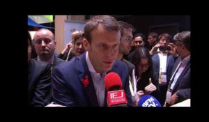 Les conseils d'Emmanuel Macron aux jeunes diplômés à Viva Tech
