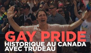 Canada : Justin Trudeau défile pour une Gay Pride historique