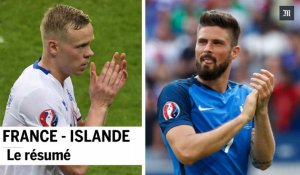 France - Islande : le résumé en une minute