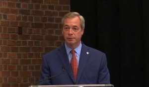 Nigel Farage démissionne en déclarant : « J'ai accompli ma mission » avec le "Brexit"