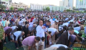 A Gaza, les Palestiniens célèbrent la fin du ramadan