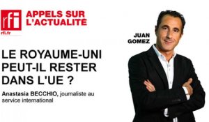 Le Royaume-Uni peut-il rester dans l'Union européenne ? Avec Anastasia Becchio