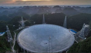 Chine : la construction du plus grand télescope au monde est terminée