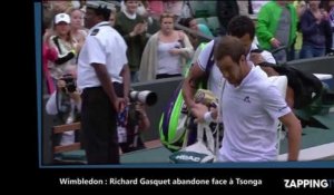 Wimbledon : Richard Gasquet abandonne face à Tsonga