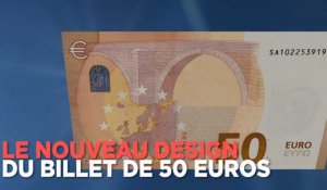 Découvrez le nouveau billet de 50 euros