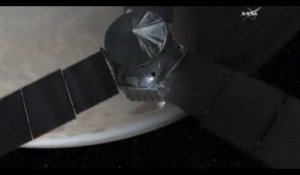 La sonde Juno en orbite autour de Jupiter, en 42 secondes
