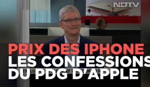 Apple : Tim Cook reconnaît que les iPhone sont trop chers