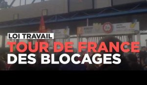 Loi Travail : tour de France des blocages et manifestations