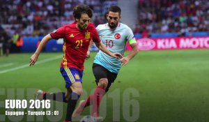 EURO 2016 : Buts en 3D - Espagne / Turquie (3 : 0)