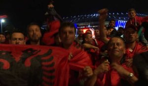 Euro-2016: les Albanais en liesse, espèrent une qualification