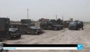 Irak : le drapeau irakien flotte sur la mairie de Fallouja, bastion du groupe Etat islamique