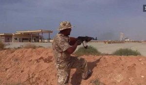 Combats entre les forces libyennes et l'EI près de Syrte