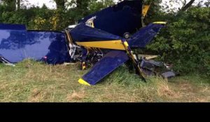 Crash d'avion à Coëx (85)