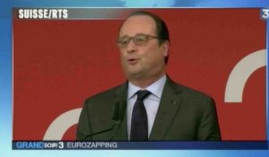 En Suisse, Hollande se moque des grévistes ‏- ZAPPING ACTU DU 02/06/2016