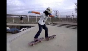 Isamu Yamamoto, le prodige du skateboard de 12 ans - ZAPPING SPORTS EXTRÊMES DU 03/06/2016