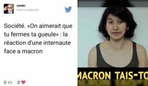 Une prof à Macron : « On aimerait que tu fermes ta gueule »