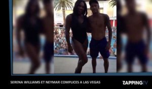 Neymar et Serena Williams ultra complices à la piscine (Vidéo)
