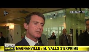 Manuel Valls dénonce un "acte effrayant" après le meurtre de deux policiers