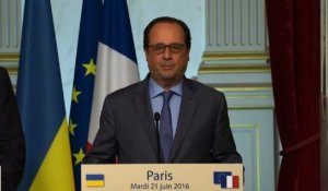 Brexit : Hollande prêt à tirer "toutes les conséquences"