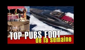 Le Yacht des vacances de CR7, Neymar défie le vrai Ronaldo... top pubs foot !