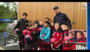 Cyril Hanouna permet à des enfants fans du PSG de rencontrer Zlatan Ibrahimovic (vidéo)