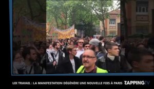 Loi travail : La manifestation dégénère une nouvelle fois à Paris (Vidéo)