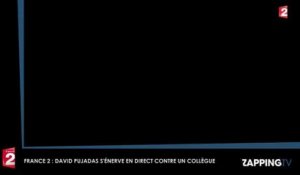 France 2 : David Pujadas s'énerve en direct contre un collègue pendant le JT (Vidéo)