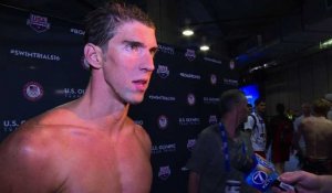 USA: Michael Phelps a débuté ses qualifications olympiques