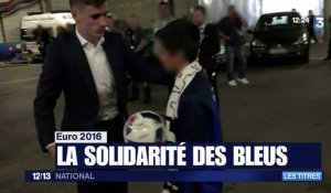 Le beau geste d'Antoine Griezmann au fils du policier assassiné ! - ZAPPING ACTU DU 30/06/2016