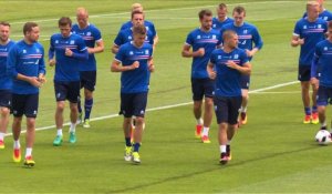 Euro-2016: "Aucune pression sur nous" assurent les Islandais