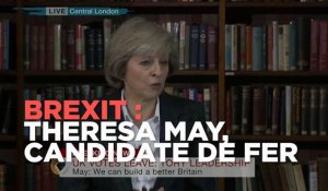 Theresa May tacle Boris Johnson avec un humour so british dans la course au 10, Downing Street