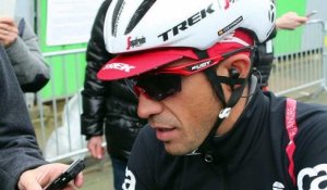 Paris-Nice 2017 - Alberto Contador : "Je suis encore un peu malade mais je me sens de mieux en mieux"