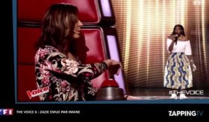 The Voice 6 : Zazie émue aux larmes face à Imane (Vidéo)