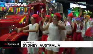 Un demi million de spectacteurs à la parade gay de Sydney