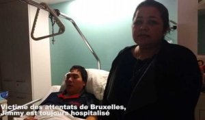 Victime des attentats de Bruxelles, Jimmy est toujours hospitalisé