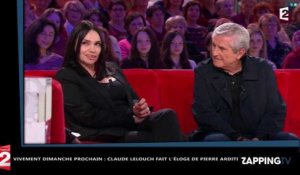 Vivement Dimanche prochain - Claude Lelouch : Ses tendres confidences sur Pierre Arditi (Vidéo)