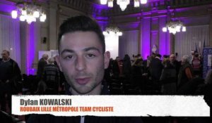 Cyclisme - Dylan Kowalski de Roubaix-Lille-Métropole renversé sur l'Etoile de Bessèges et blessé !