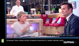 C à vous : Florian Philippot s'énerve fortement contre Anne-Sophie Lapix (Vidéo)