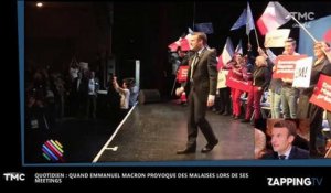 Emmanuel Macron provoque des malaises dans ses meetings (vidéo)