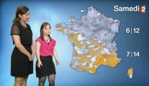 Mélanie Ségard, une jeune femme trisomique présente la météo - ZAPPING TÉLÉ DU 15/03/2017