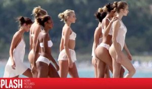 Les mannequins de Victoria's Secret sont divines à la plage à Miami