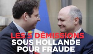 Le Roux, Cahuzac, Thévenoux... Les 5 démissions de ministres dues à des affaires sous Hollande