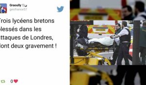 Trois lycéens bretons blessés lors de l'attaque à Londres