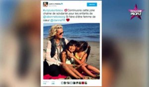 Johnny Hallyday atteint d'un cancer, son tendre message à Laeticia sur Twitter (Photos)