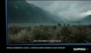 Michael Fassbender a 40 ans : la bande annonce de son nouveau film Alien Covenant (vidéo)